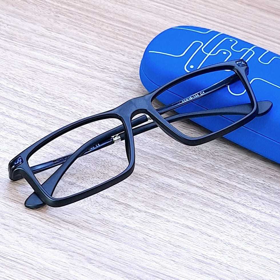 KACAMATA NORMAL LENSA MIKA ANTI RADIASI PHOTOCROMIC BLUERAY BLUECROMIC MO154