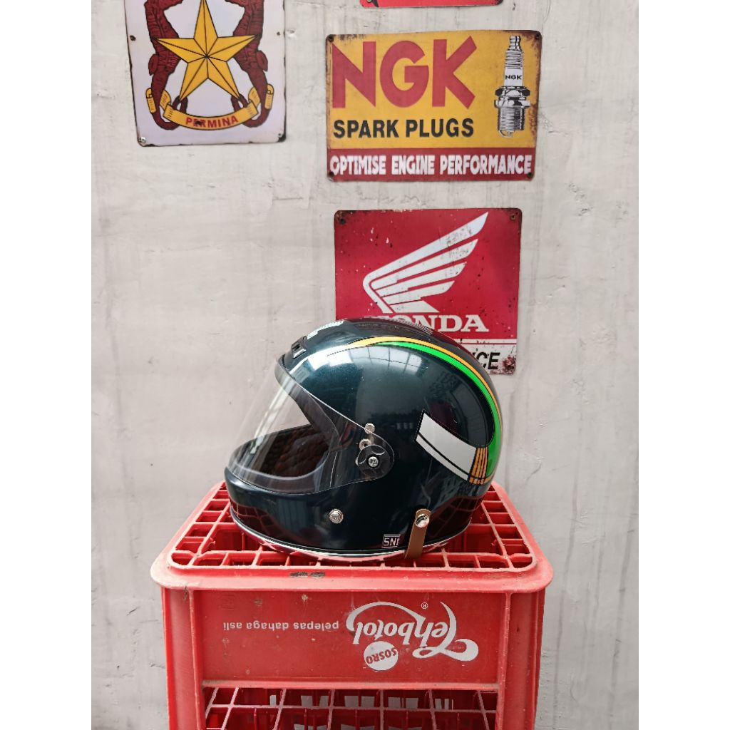 •Helm Vigano fullface vintage/jadul/klasik/retro •