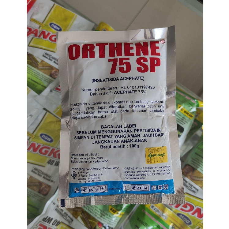 INSEKTISIDA  ORTHENE 75 SP 100 GRAM