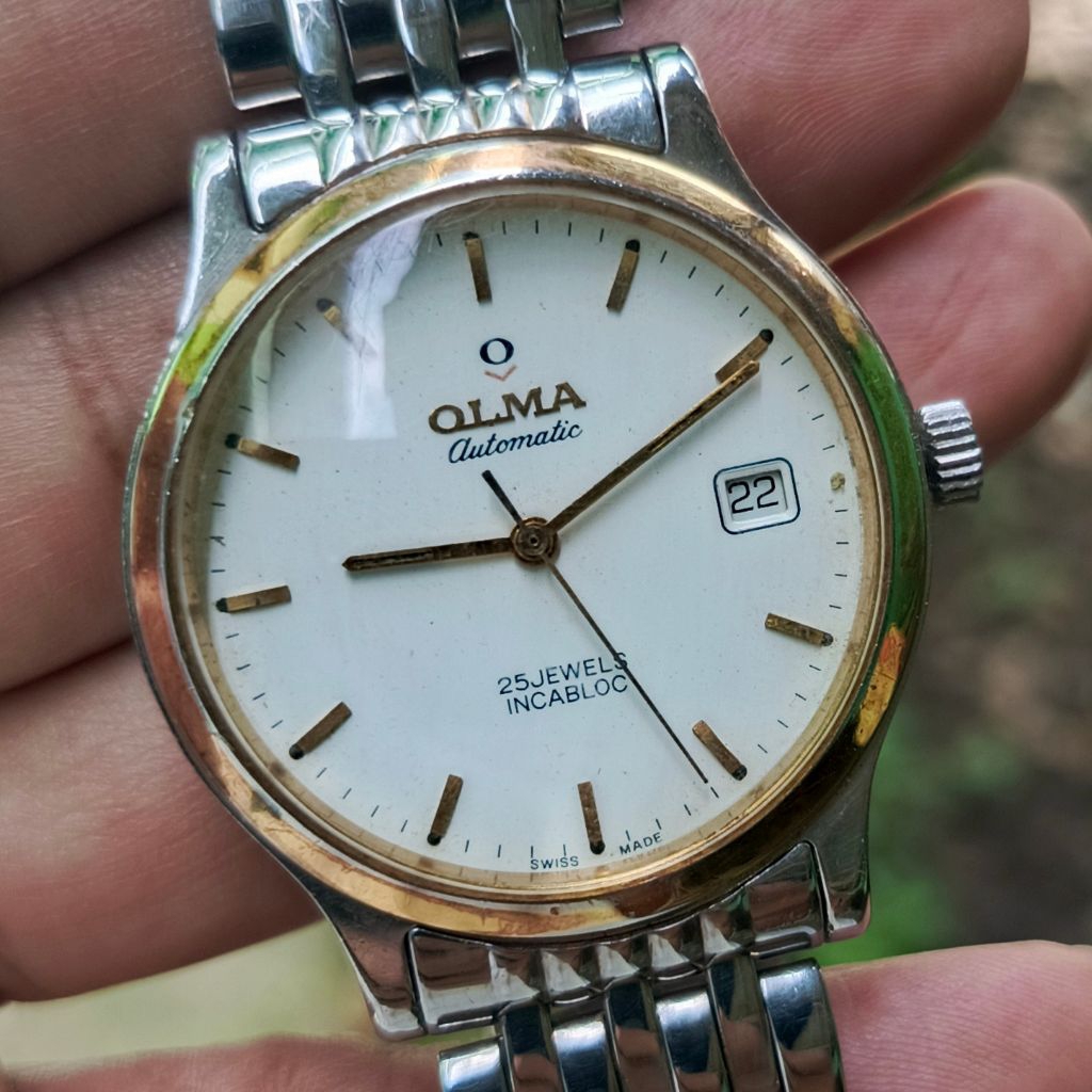 Jam Tangan Swiss Olma Automatic Original