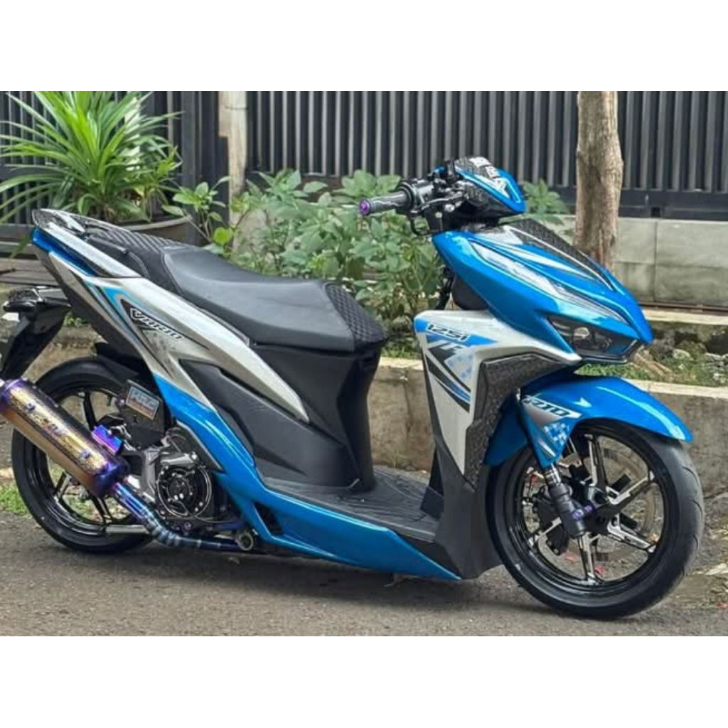 STRIPING STICKER TRANSPARAN VARIO LED NEW 125-150 VIETNAM STYLE