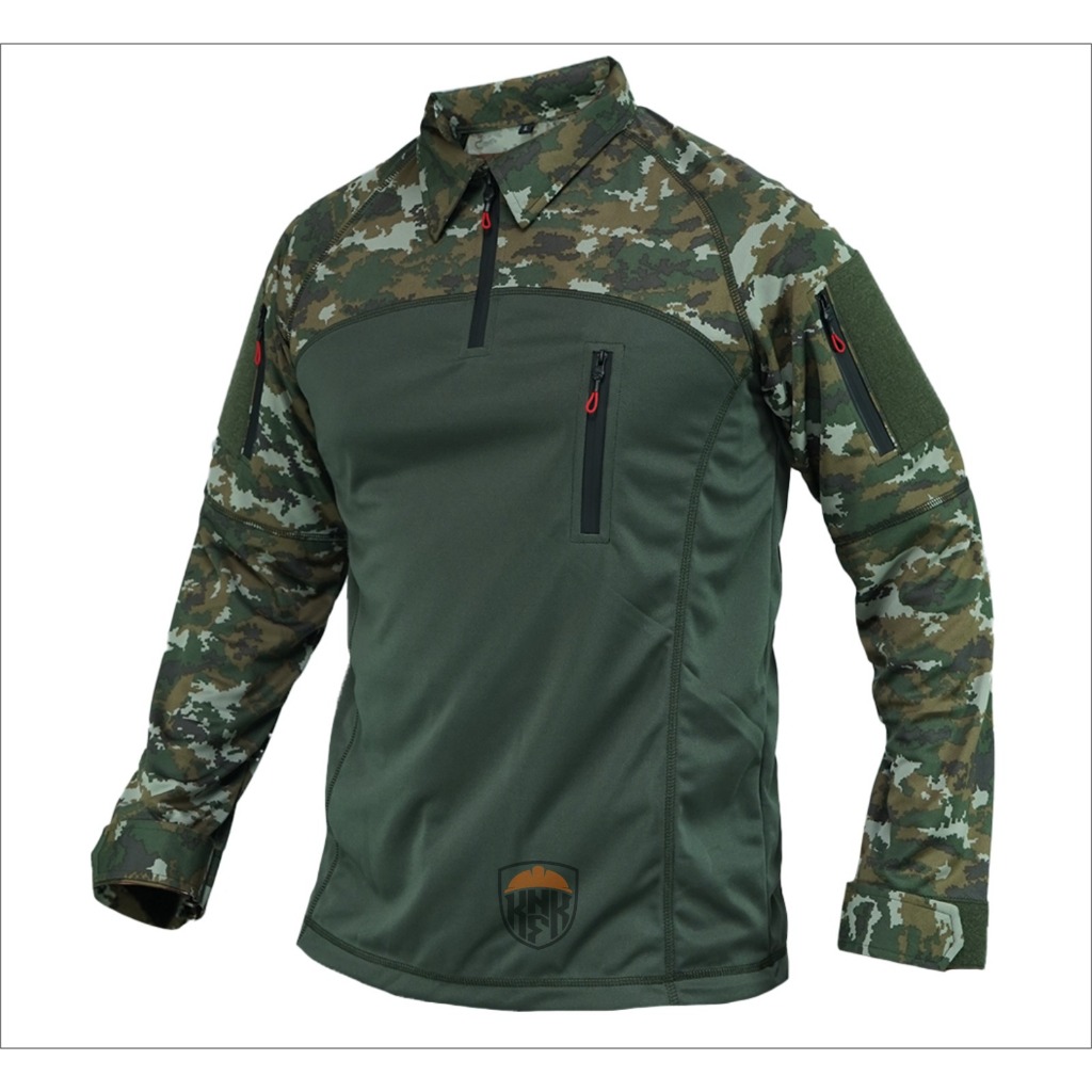 KAOS TACTICAL BDU DRYFIT MOTIF LORENG TNI KOMBINASI MALVINAS KRI NKRI KOPASSUS TNI