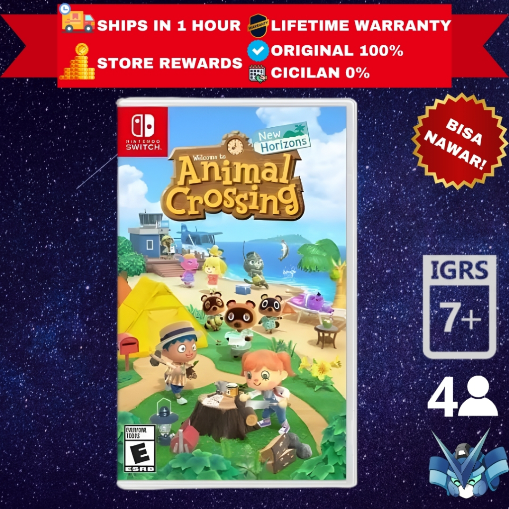 Switch Animal Crossing New Horizon (Asia/English) - switch 2 compatible