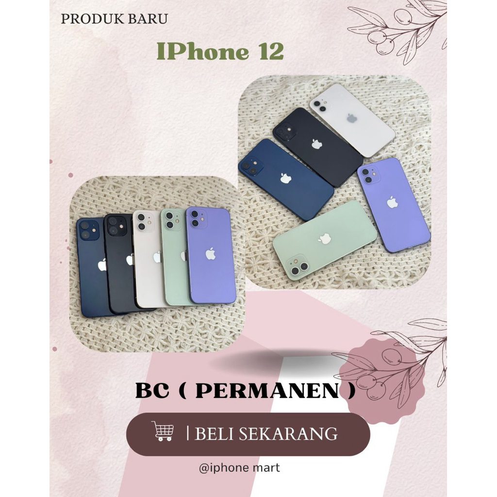 Iphone 12 128gb Second Like New Original Mulus No Minus