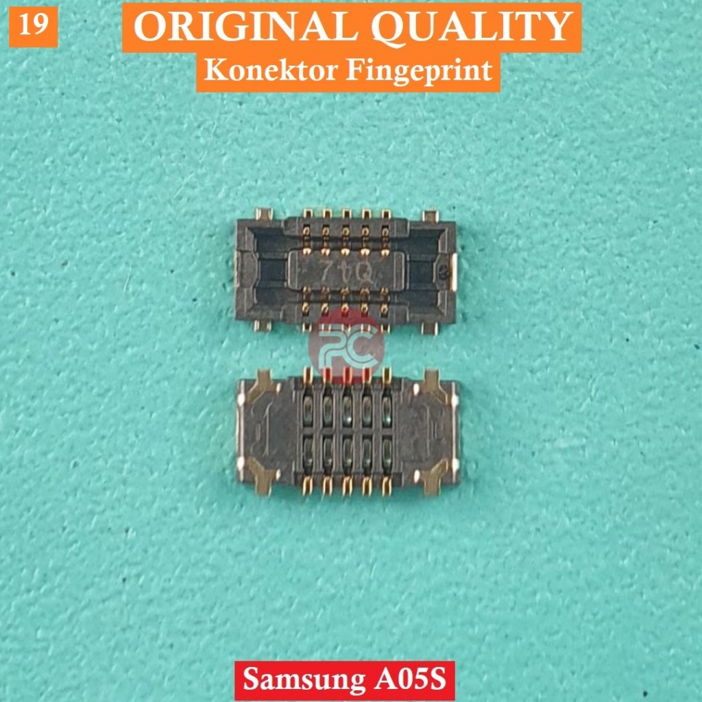 Konektor Fingeprint Samsung A05S Original Conecctor Finger Di Mesin