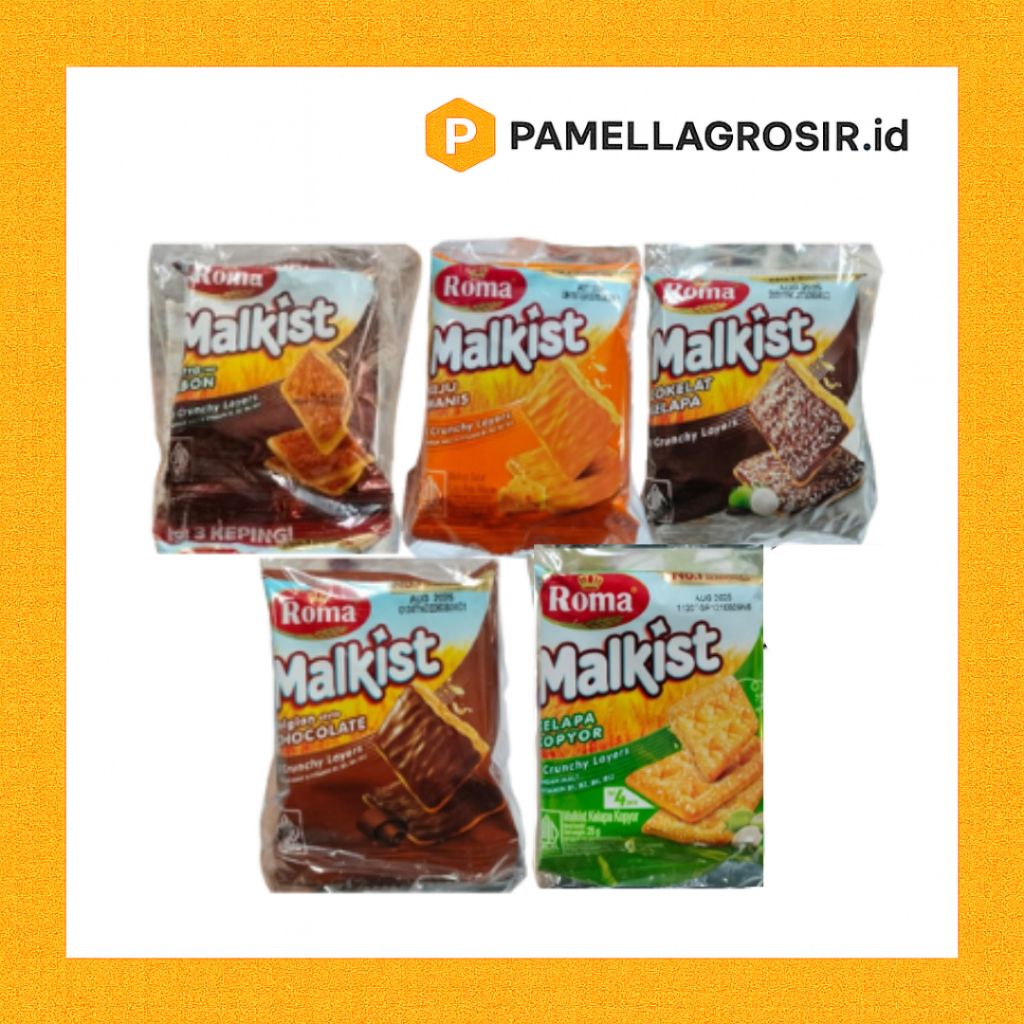 BISKUIT ROMA MALKIST RENCENG ISI 10