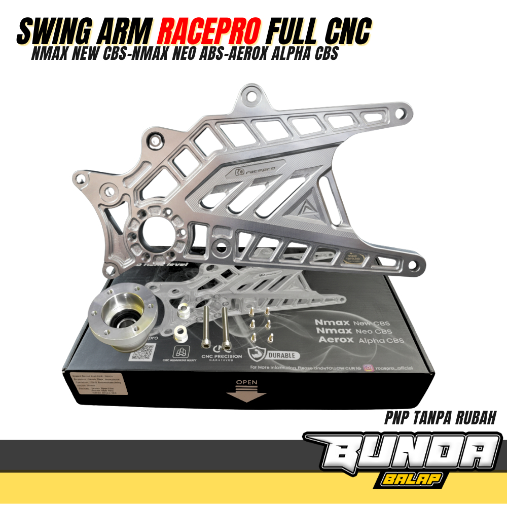 NMAX NEW AEROX ALPHA SWING ARM RACEPRO SWING ARM YAMAHA AEROX NMAX NEW CBS