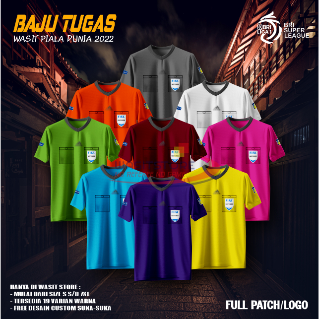 BAJU WASIT SEPAK BOLA PILDUN 2022 BIG SIZE ( FULL LOGO )