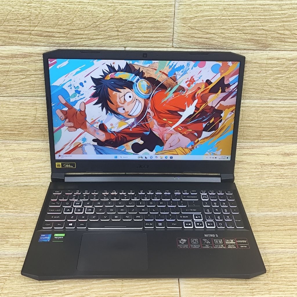 Laptop 2nd GM ACER NITRO 5 AN515-57 Core I7-11800H RAM 16GB SSD 512GB RTX 3060 GEN 11