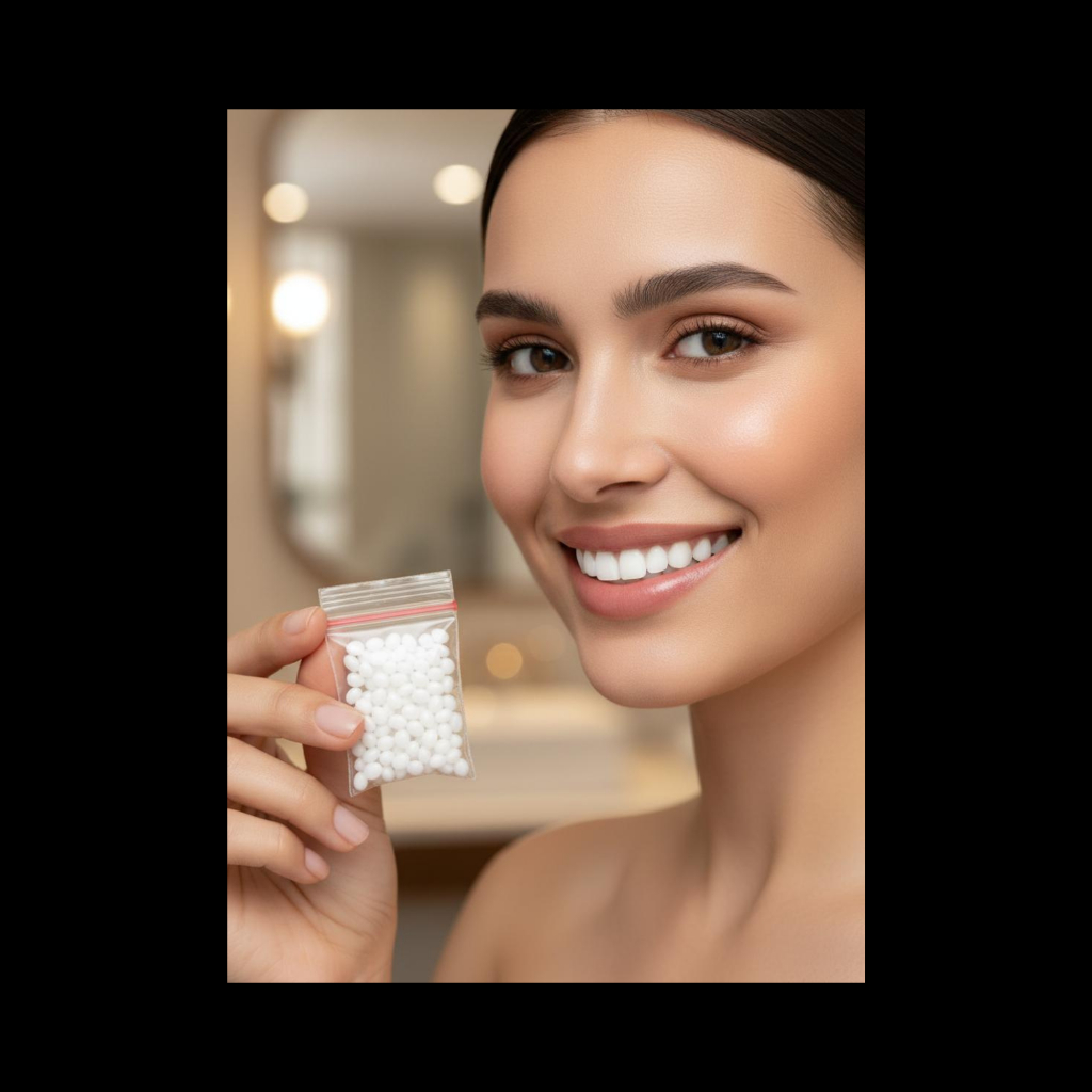 LCL 600 Butir Penambal Gigi Ompong, Renggang, Patah Tambalan Gigi Palsu