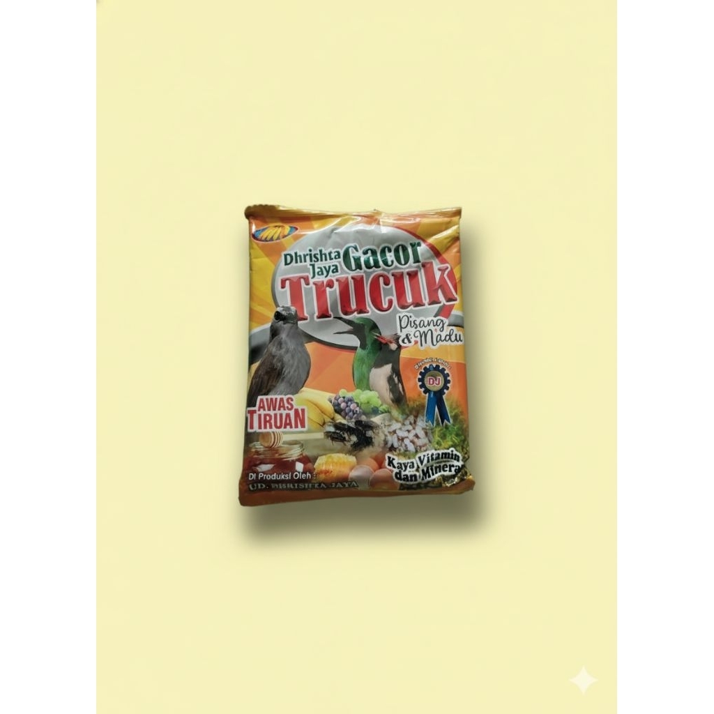 Voer Trucuk gacor pisang dan madu voer pakan burung trucuk