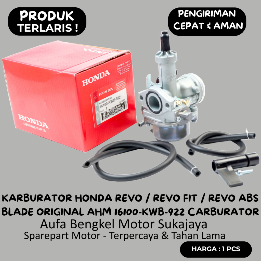 Karburator Honda Revo Fit Revo ABS Blade Original AHM 16100-KWB-922 Karbu Keihin Repo