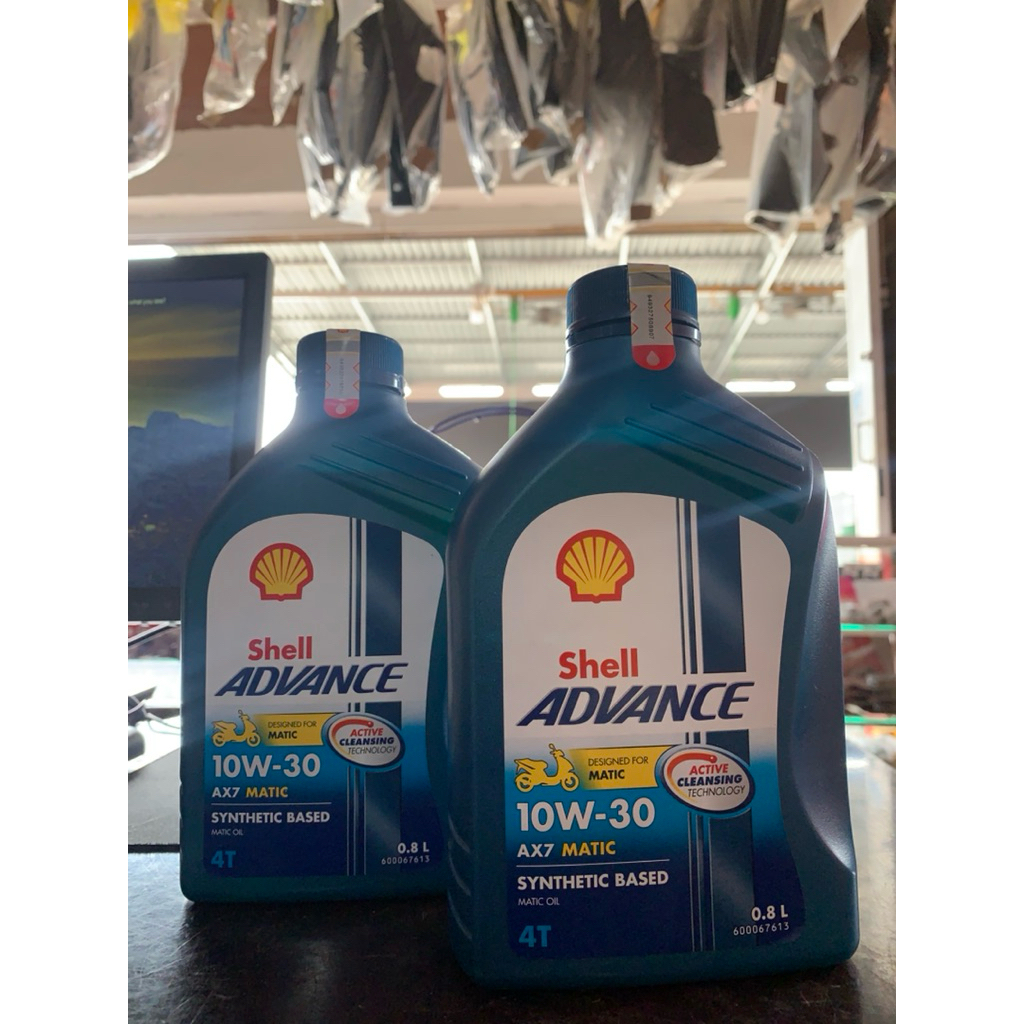 OLI SHELL ADVANCE AX7 MATIC 10W-30 800ml