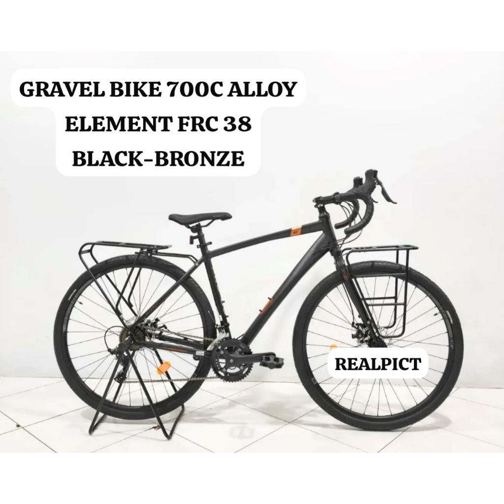 (BATAM) Sepeda Road Bike 700C GRAVEL BIKE ELEMENT FRC 38