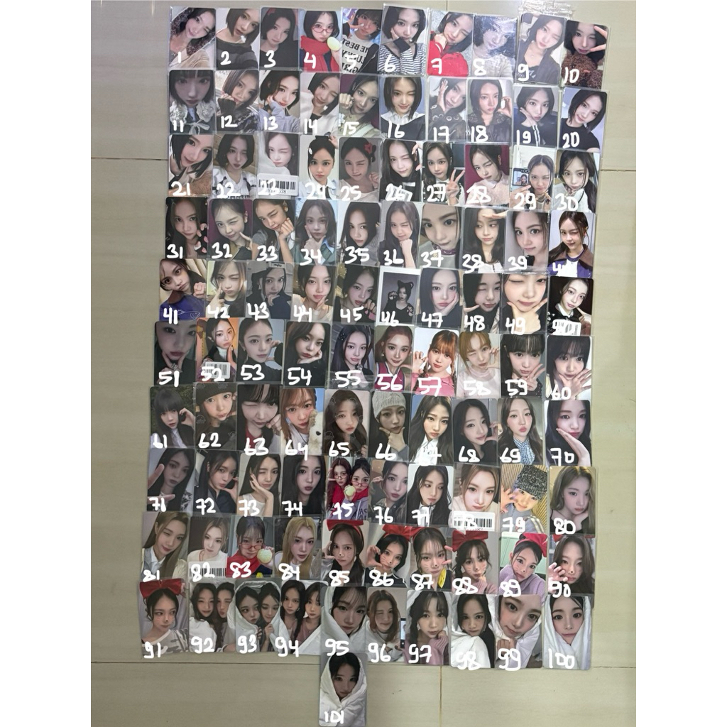 [READY] H2H HEARTS2HEARTS OFFICIAL  PHOTOCARD THE CHASE IAN JIWOO CARMEN YUHA STELLA JUUN ANA FOCUS 