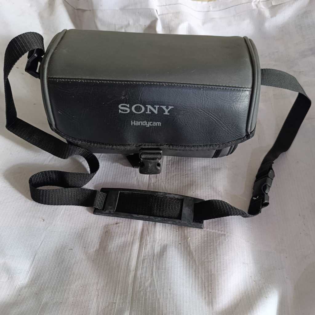 Sony Handy Cam Bag, Tas Kamera Sony Asli, Vintage Sony Cambag, Tas Sony Jadoel