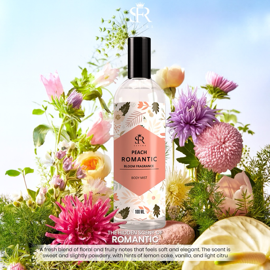 Parfum Sefire | Sefire Wangi Seharian | Parfum Wanita Tahan Lama 6–8 Jam | Halal & BPOM