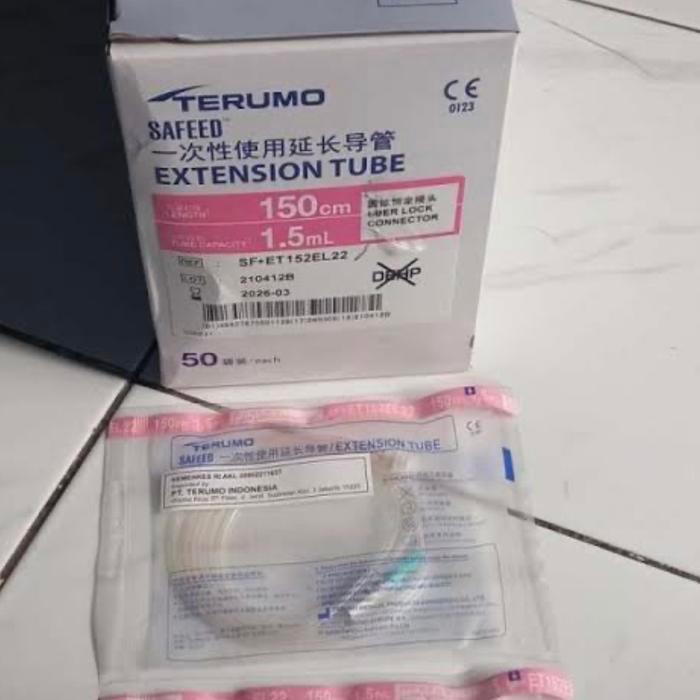extension tube terumo 150 cm/ 75cm