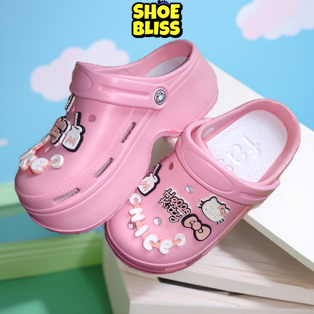 ShoeBliss Sandal Anak EVA,Sandal Hello Kitty,Sandal Jelly Anak Perempuan Terbaru ANAK EVA rubber