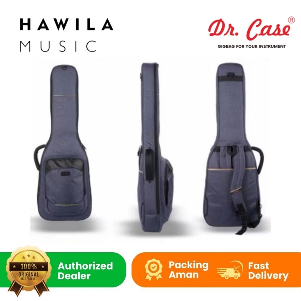 Tas Gitar Gigbag DrCase Guitar Electric DRLS 336 , DRLS 335 , DRLS 334 , DRLS 340 , DRLS 339 , DRLS 
