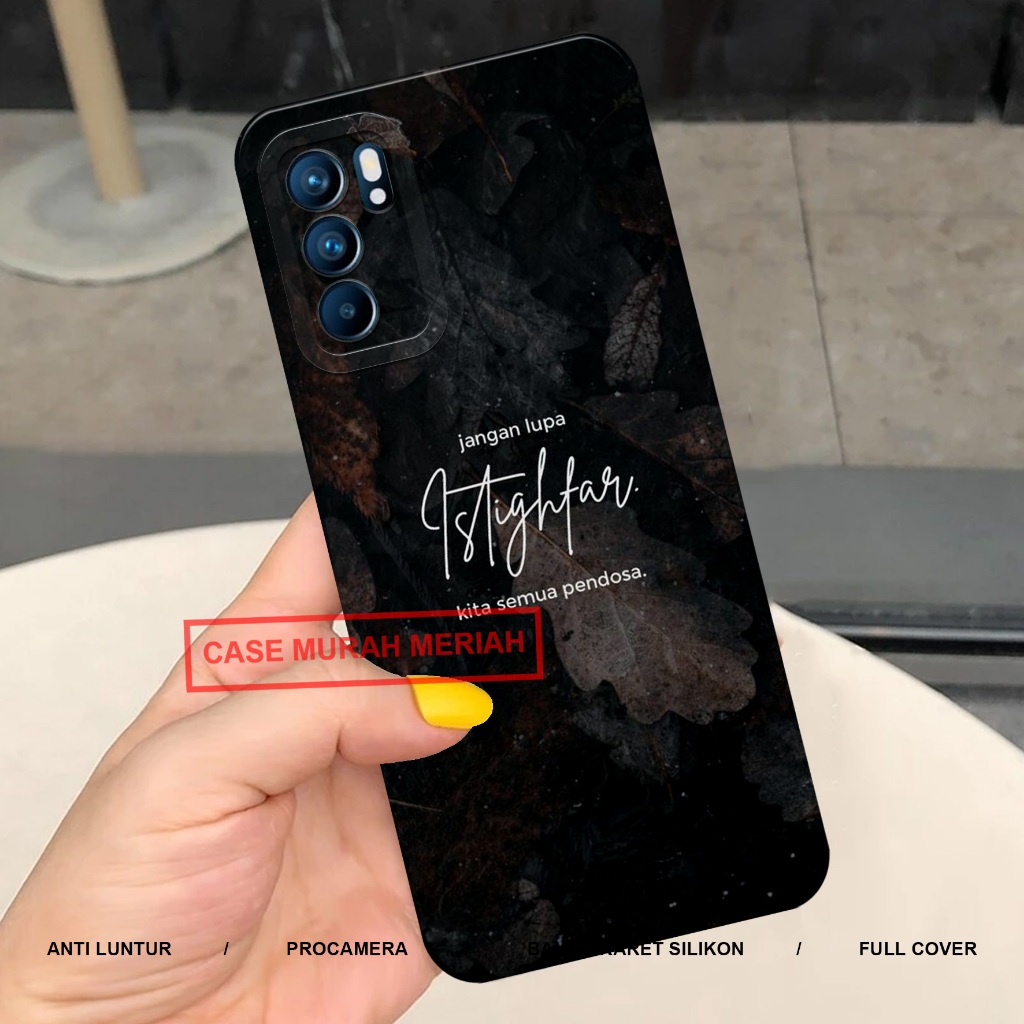 Case Oppo Reno 6 - Casing Hp Oppo Reno 6 Softcase Silikon Procamera - Softcase Oppo Reno 6 - Silikon