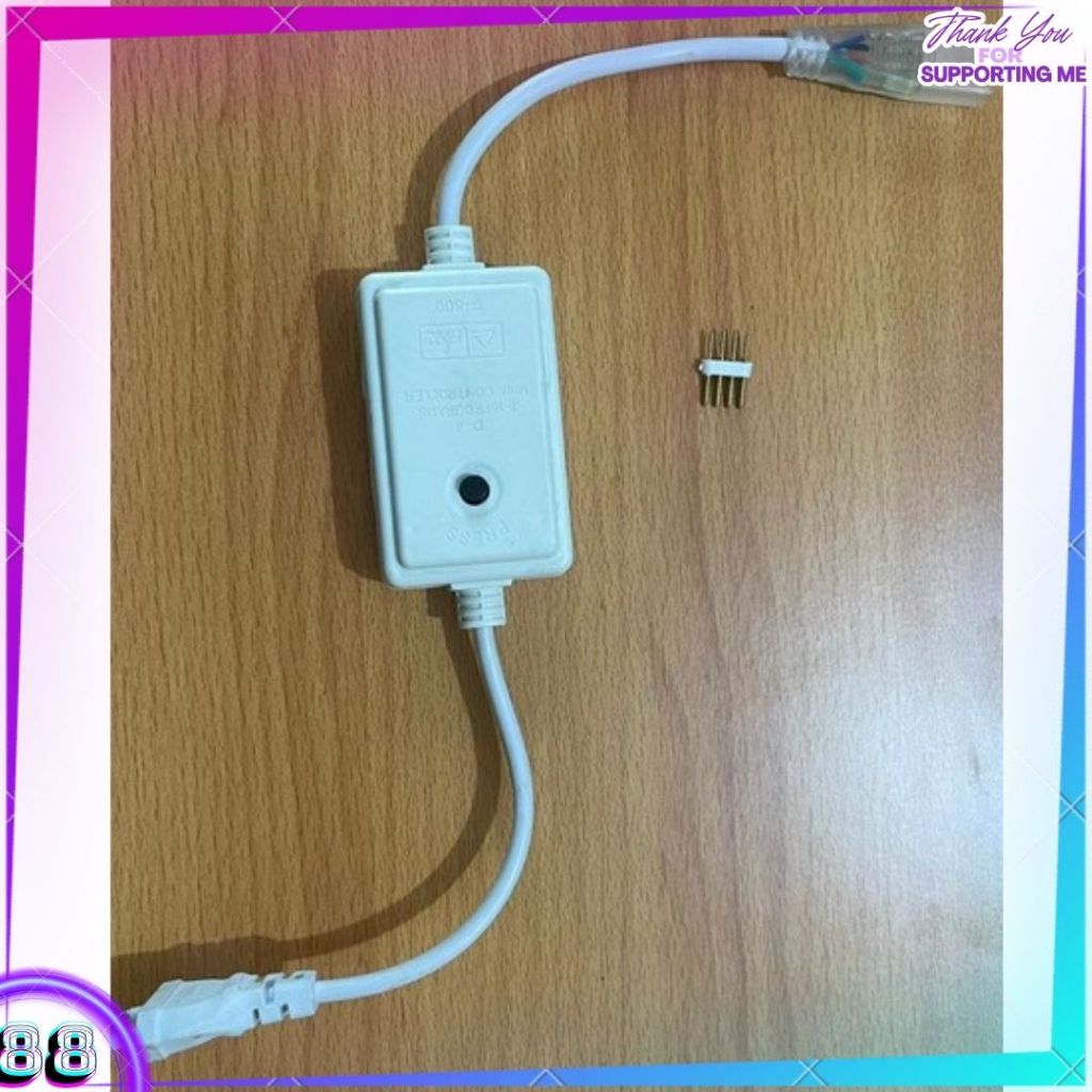 Soket Lampu Selang Rgb Led 5050 colokan flaser rope 4pin/4jalur