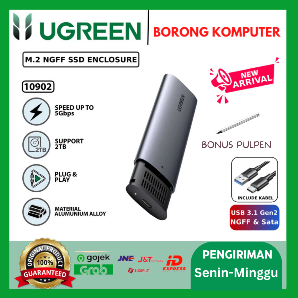 UGREEN SSD Casing Enclosure M.2 NVME