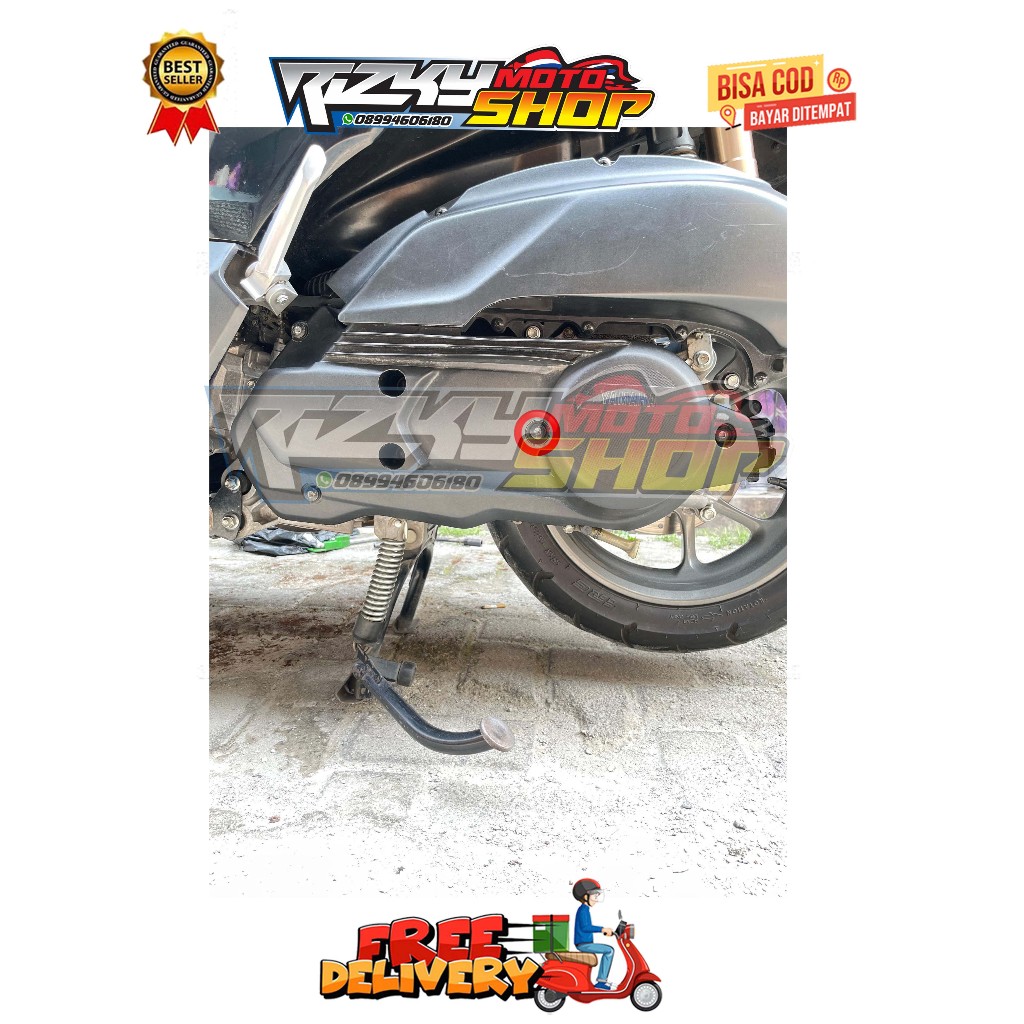 BAUT COVER CVT PLASTIK ( 1 BAUT ) MODEL 2 KUNCI AEROX OLD NMAX NEW N-MAX OLD NEO LEXI TURBO TAHUN 20