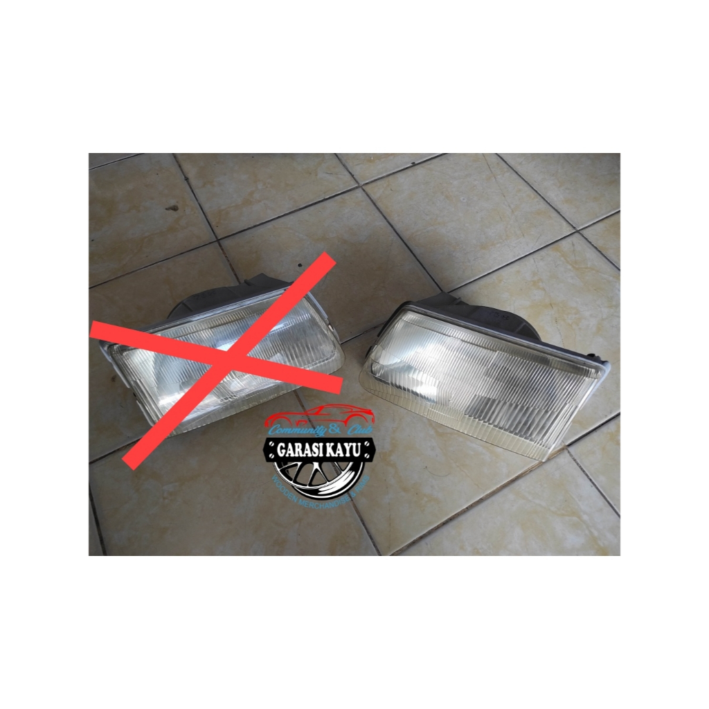 Headlamp Starlet Kapsul GT Turbo Gen 1 / turbo look (1996, 1997, 1998) kap jenong - Kiri