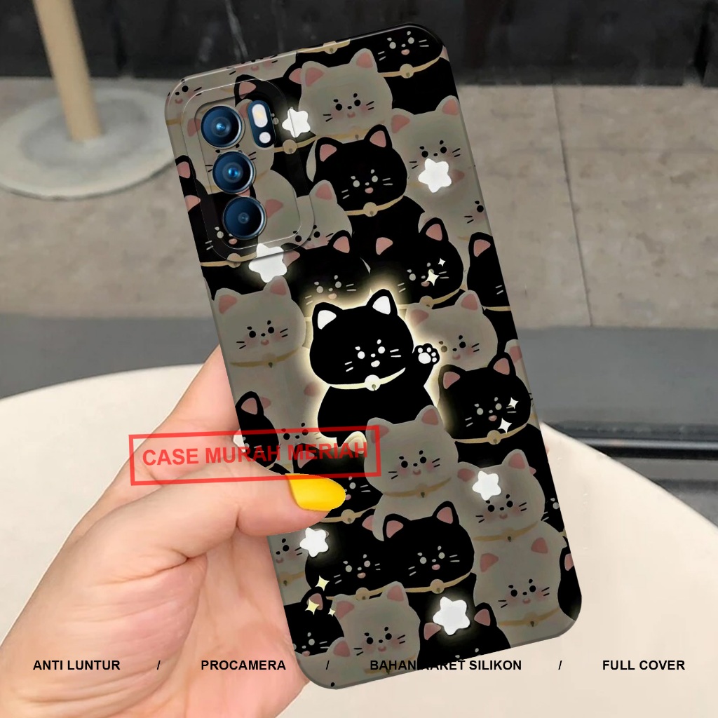 Case Oppo Reno 6 - Casing Hp Oppo Reno 6 Softcase Silikon Procamera - Softcase Oppo Reno 6 - Silikon