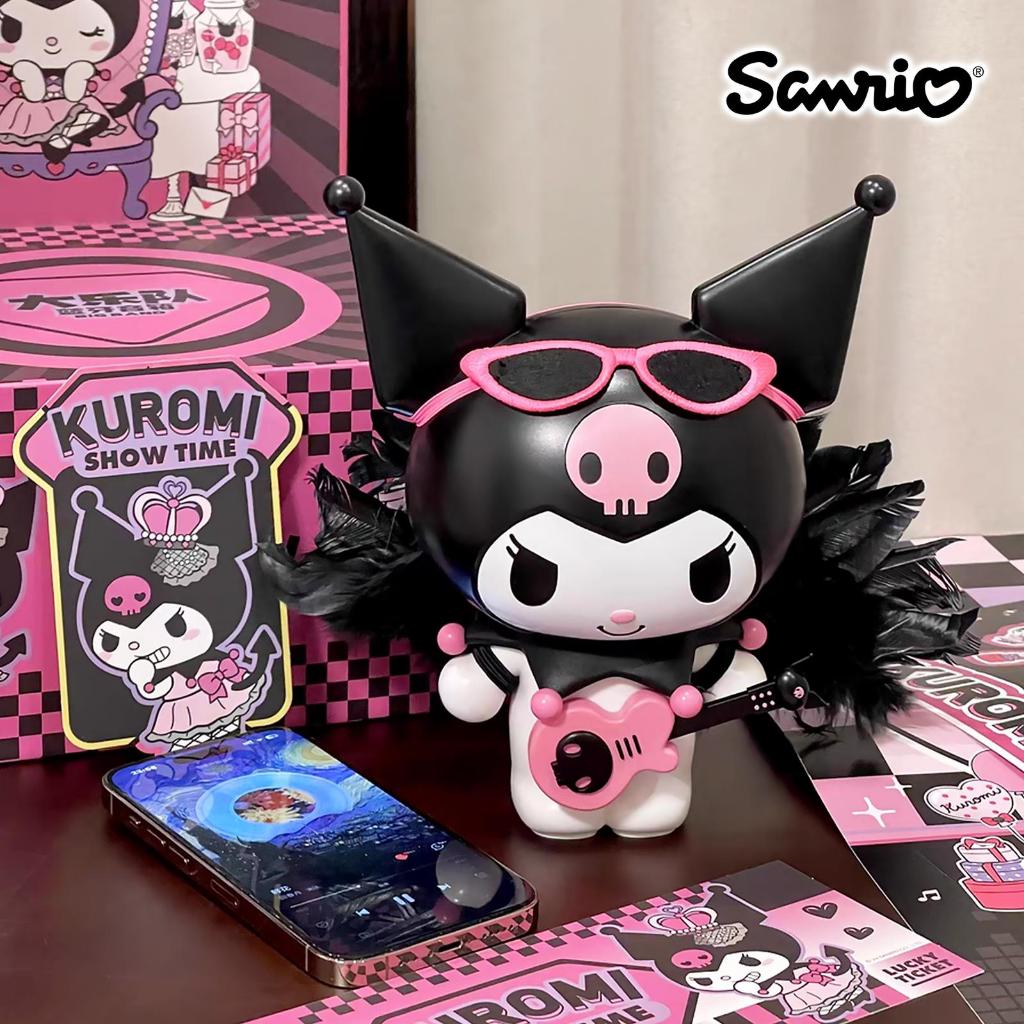Kuromi Big Band Bluetooth Wireless Speaker Original Sanrio Show Time Portable Rechargeable