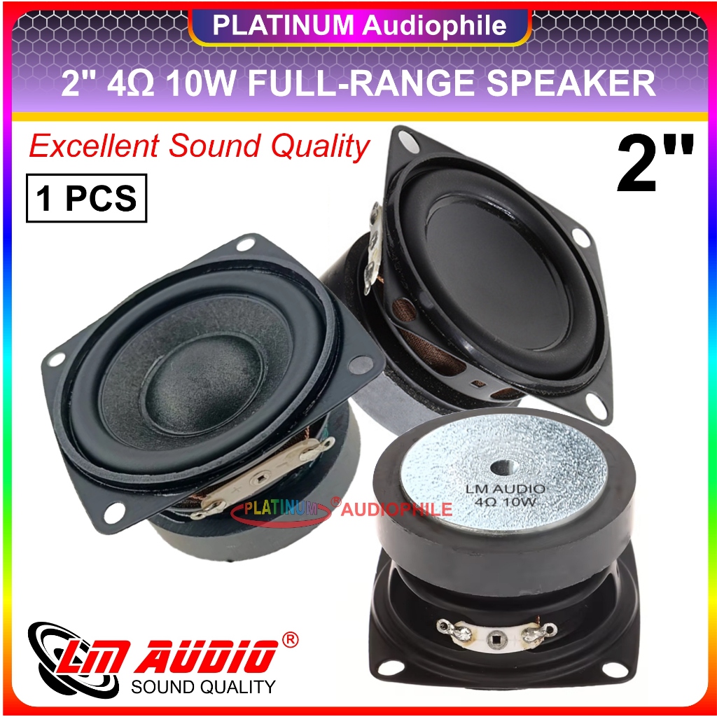 Speaker 2" inch Fullrange 4 ohm 10W-12W Hifi Full Range Speker LM-2120 2123