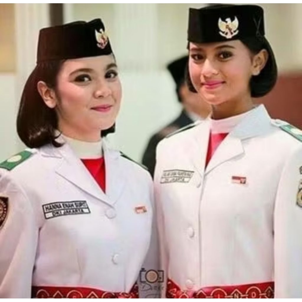 Topi Paskibra | Syal Merah Paskibra | Hasduk Merah Paskibra