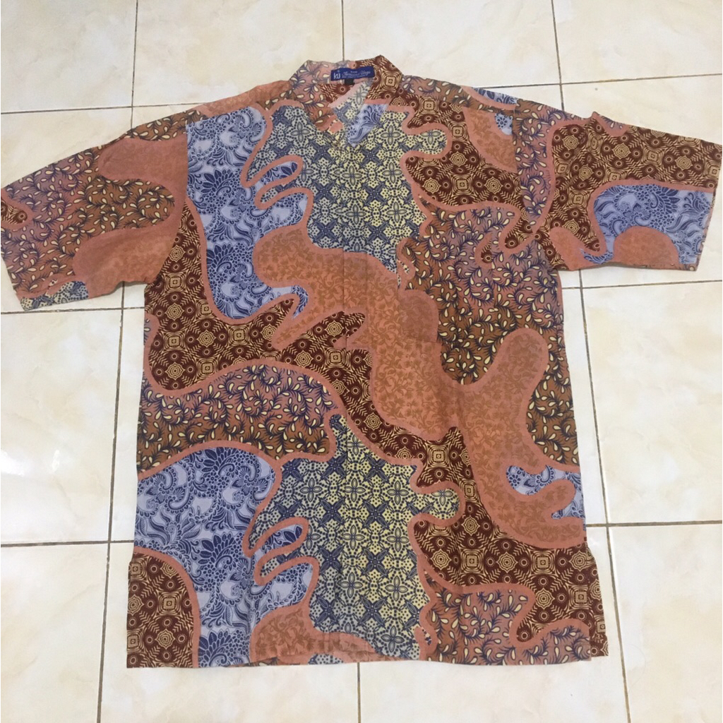Batik Pria Brand Kencana Ungu
