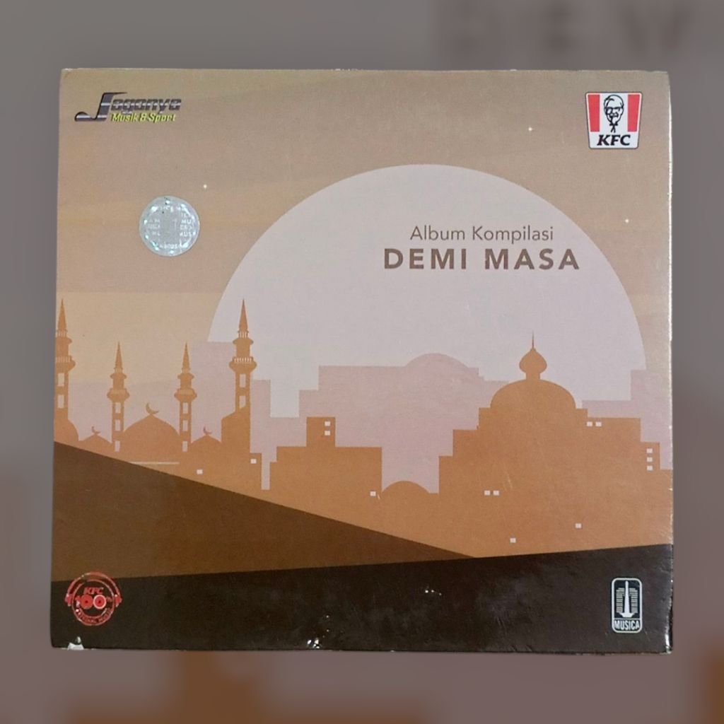 PRELOVED KASET CD MUSIK ALBUM KOMPASI DEMI MASA | NOAH, LETTO, EBIET G ADE, DMASIV, UNGU, NIDJI, CHR