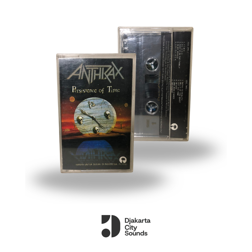 Kaset Pita Anthrax - Persistence Of Time