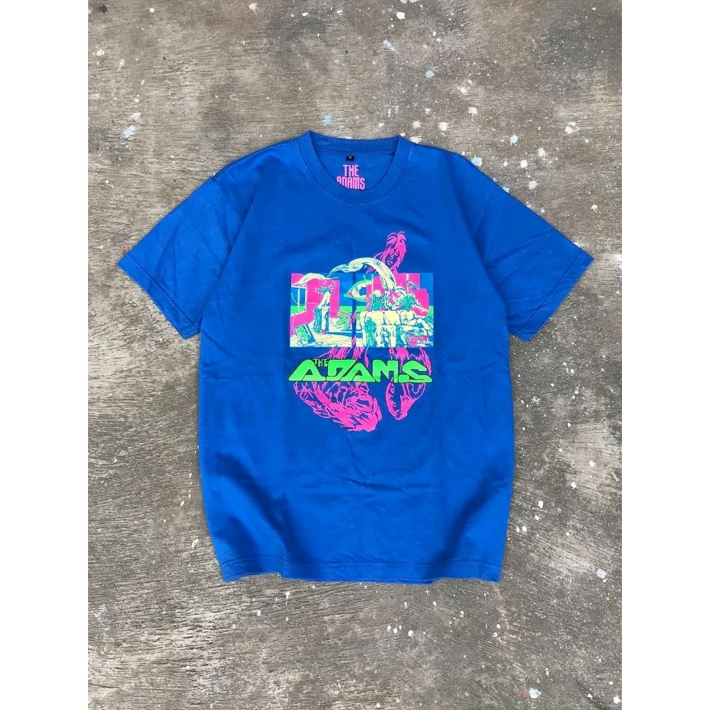 The Adams Blue T-shirt - Waiting