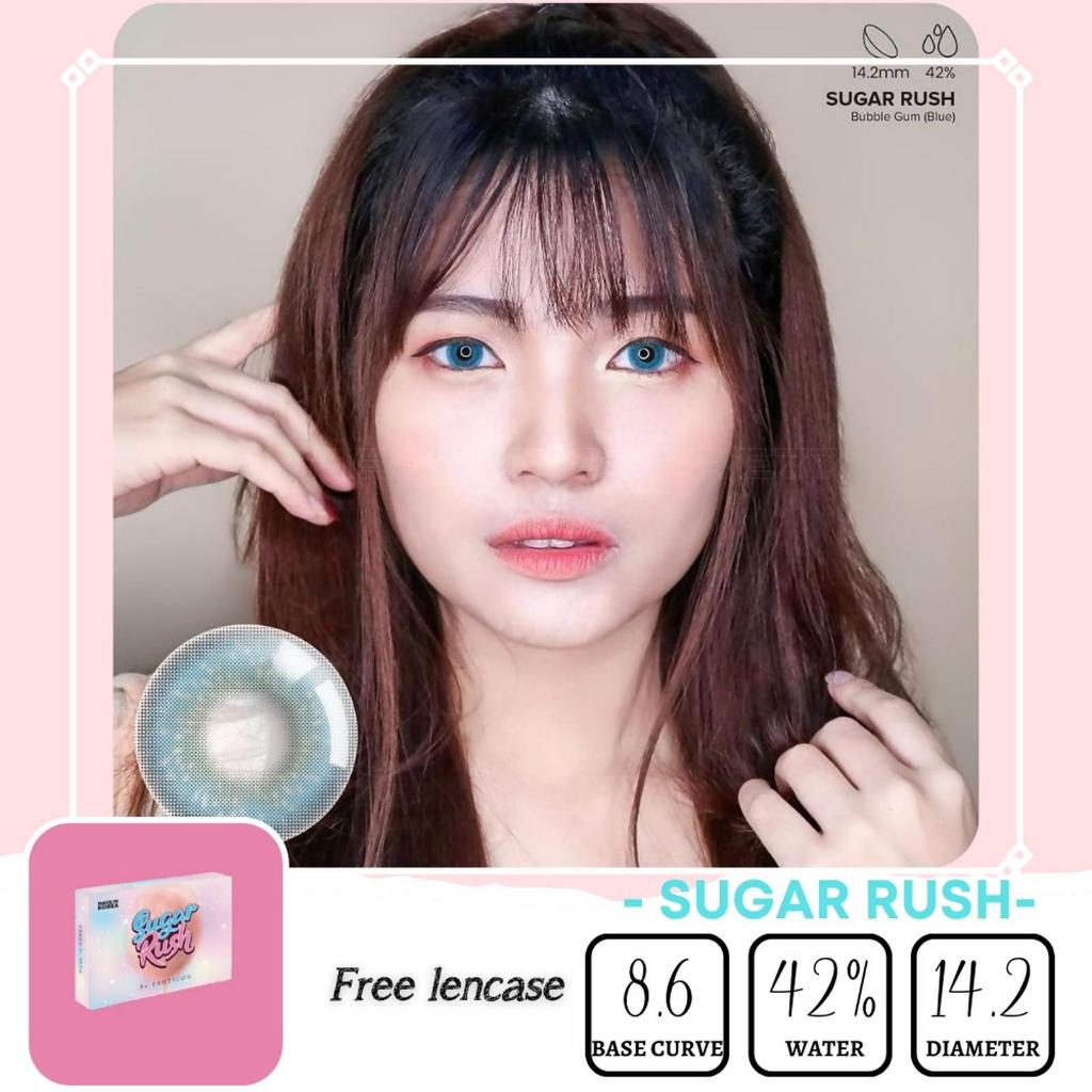 PASTI MURAH SOFTLENS X2 SUGAR RUSH NORMAL 14.2 MM by EXOTICON / SOFLENS X2 SUGAR RUSH