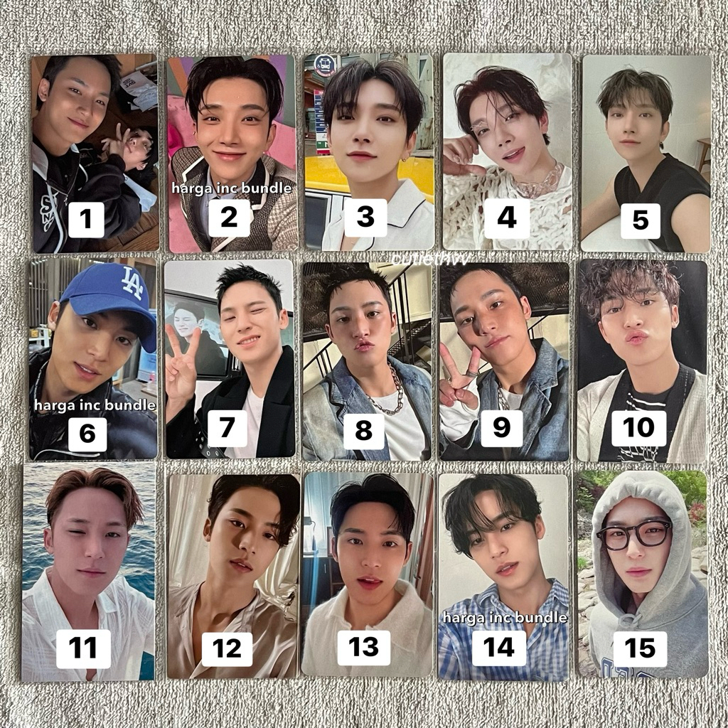 [SALE] PHOTOCARD SEVENTEEN MINGYU JOSHUA PC OFFICIAL IN THE SOOP ITS TOPBIR ATTACCA DONGAK 17 IS RIG