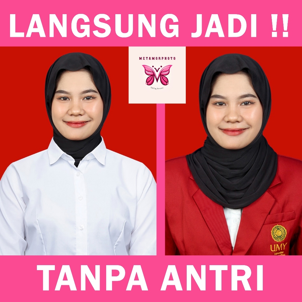 EDIT PAS FOTO PROFESIONAL/EDIT FOTO LAMARAN KERJA/EDIT FOTO GANTI JAZ/EDIT FOTO GANTU KEMEJA/ EDIT F