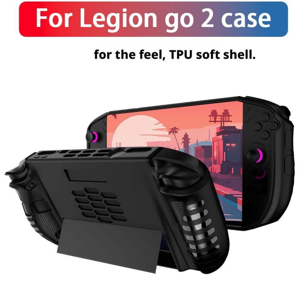 Softcase Lenovo Legion GO / Legion GO S / Legion GO 2 Kickstand Gaming Console Shockproof Rugged Arm