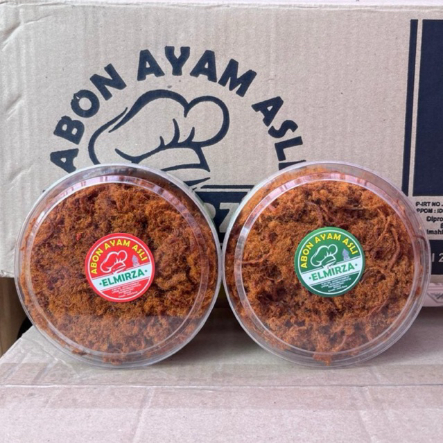 Abon Ayam Asli Elmirza - Abon Ayam Pedas