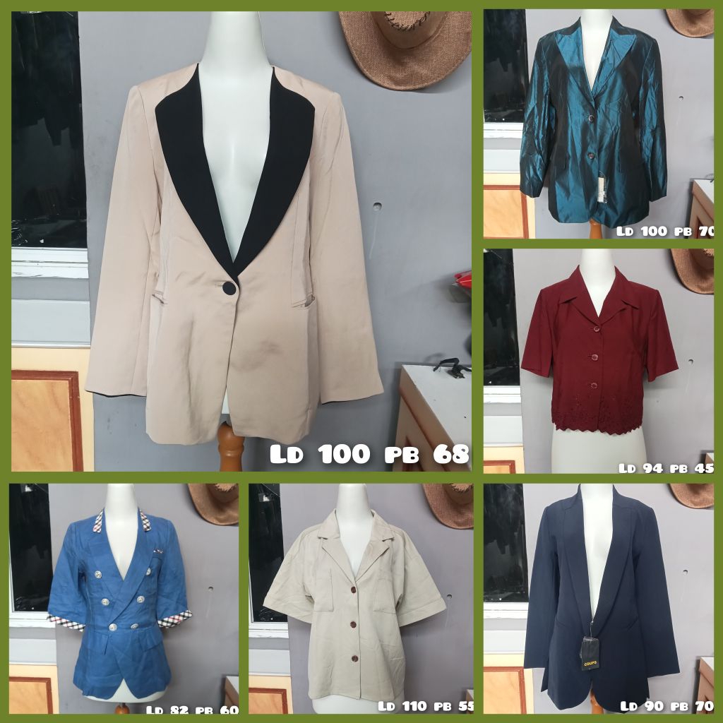 BLAZER/JAS/BAJU KANTOR WANITA