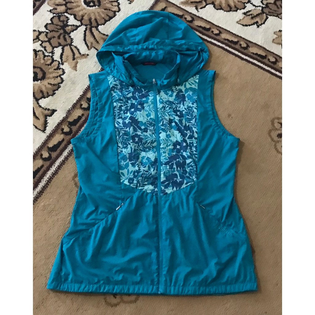 Rompi Hoodie Running Wanita