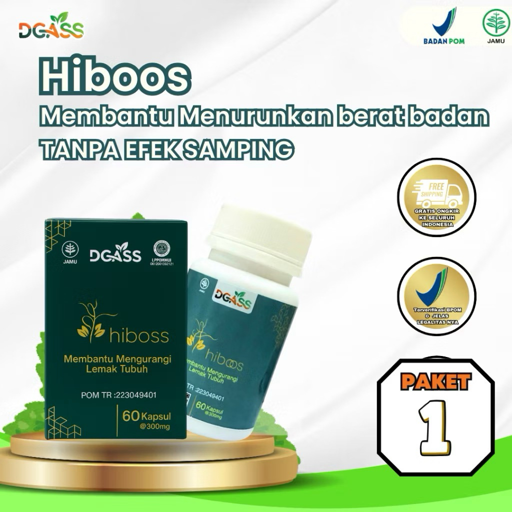 DGASS | DGASS Hiboos Membantu Mengurangi Lemak Tubuh Herbal
