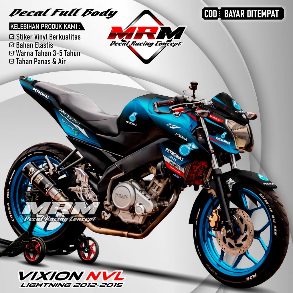 Decal Vixion New Full Body Decal Vixion NVL Full Body Stiker Vixion NVL Full Body Stiker Vixion New 