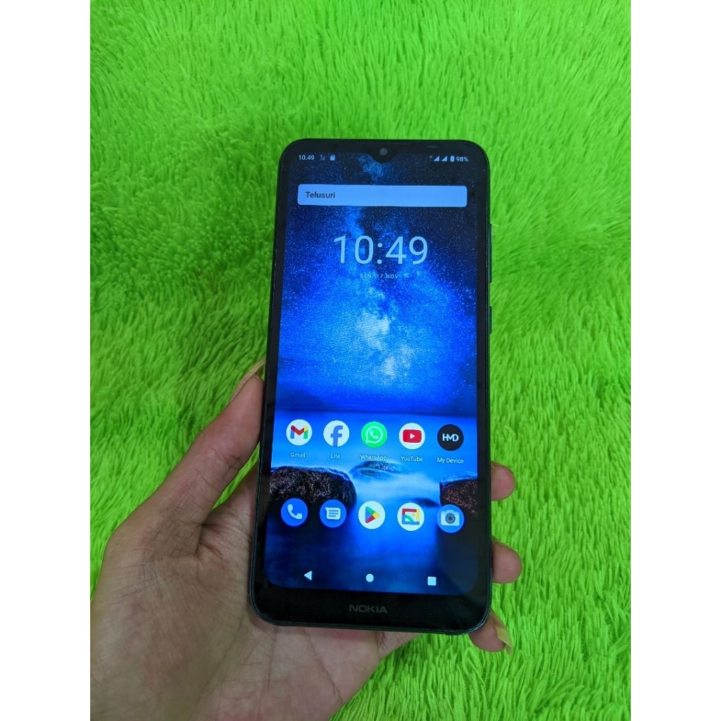 Handphone Nokia C20 Dual Sim 4G LTE 2GB/16GB Android 11