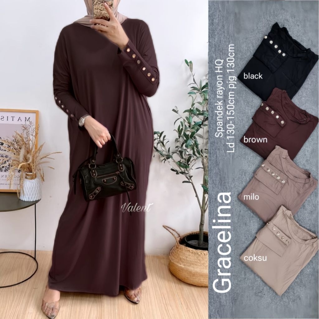 GAMIS DRESS WANITA MURAH SITA MIDI/SAFWA / MIYA MIDI/  ZIA / GRACELINA / AMOR/ KAROLINA/  FAHMI MIDI