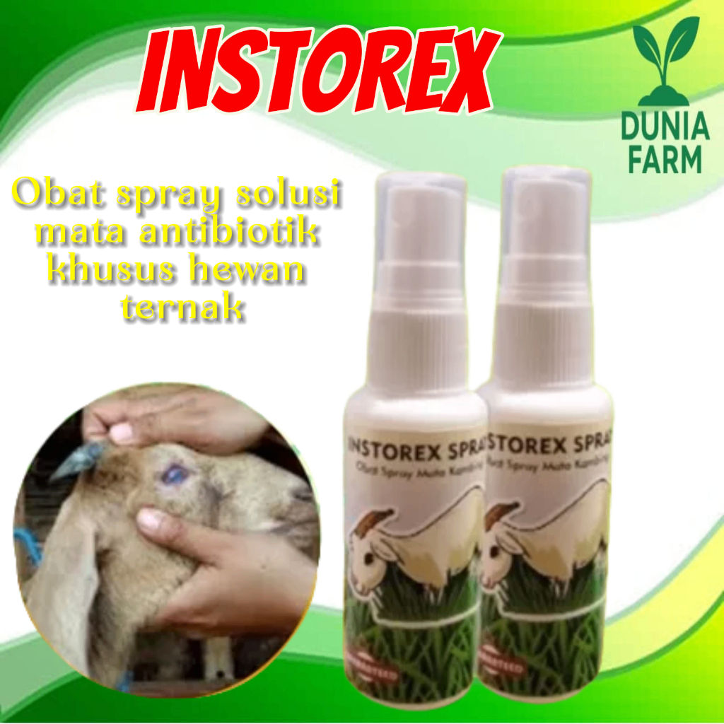 Obat Mata Hewan Sapi Kambing DUNIAFARM Antibiotik 30ML