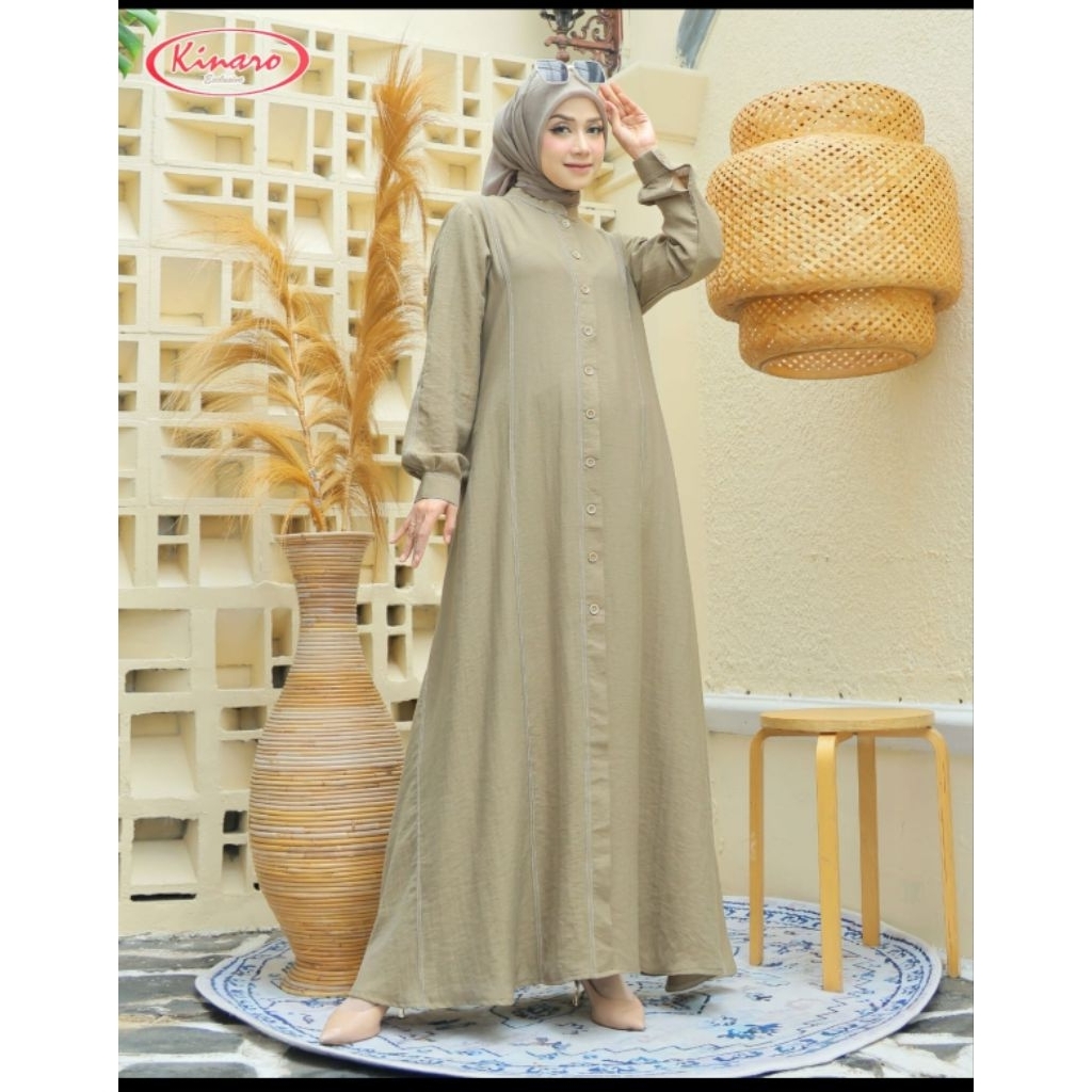 Gamis polos ori Kinaro